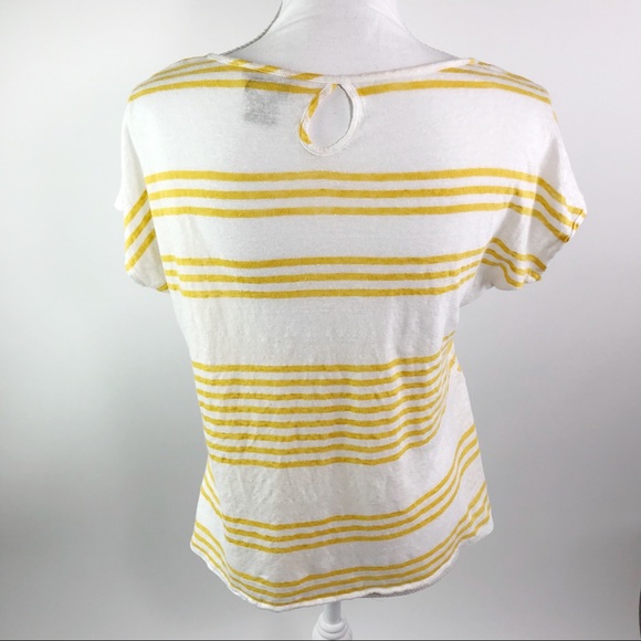 Lucky Brand T-Shirt Loose Fit Burnout Small - Picture 4 of 6